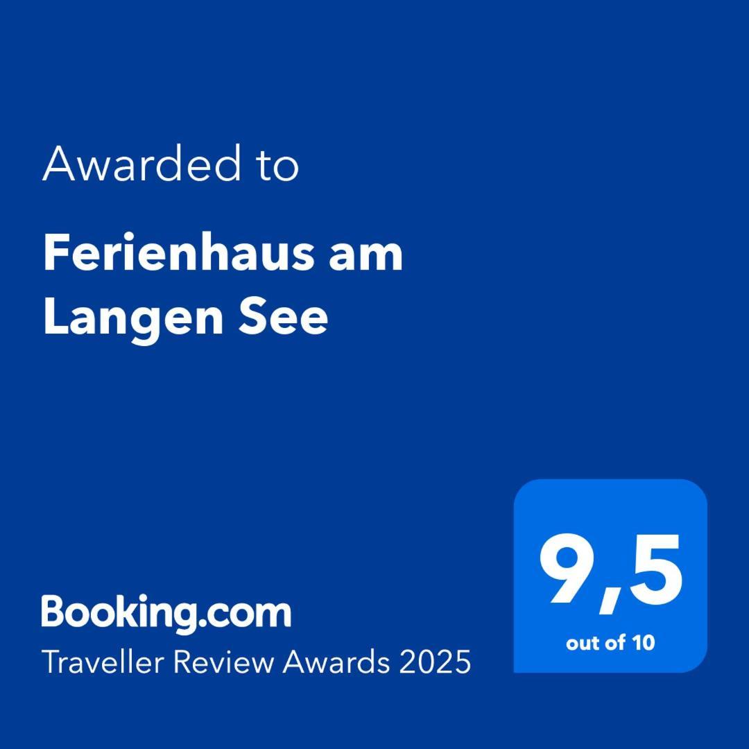 Ferienhaus Am Langen See Heidesee Ngoại thất bức ảnh